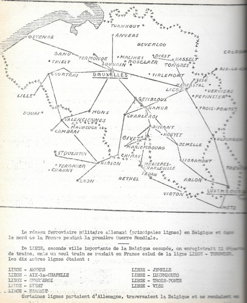 Le Traité De Versailles Vu Par Les Allemands Les ambulants allemands en zone occupée belge et du nord de la France